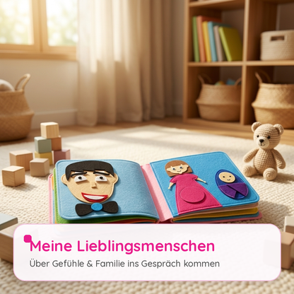 Playsori™ Storybook – Quiet Book Seite, ideal für unterwegs