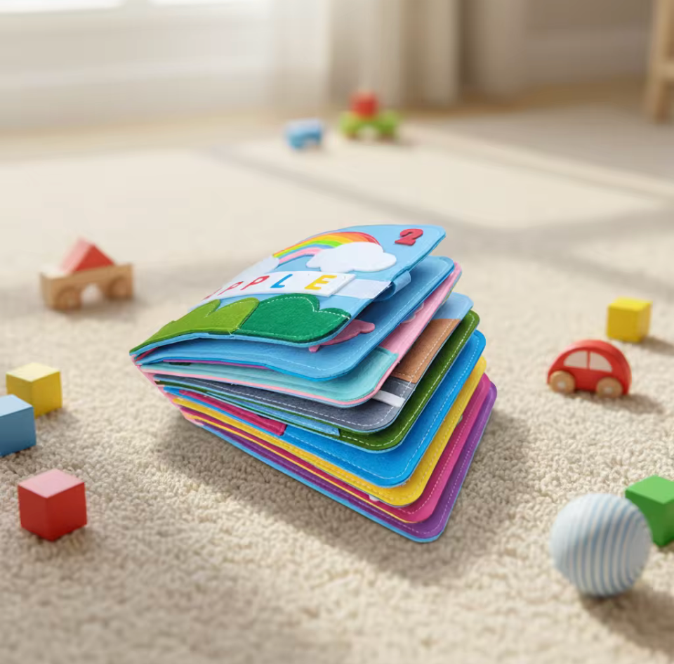 Playsori™ Storybook – Montessori Filzbuch im Einsatz